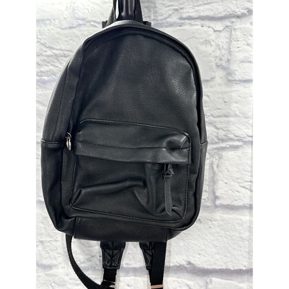 No Brand Mini Black Backpack Manmade materials